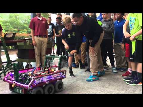 RTP Stem Expo: Basketball Robot