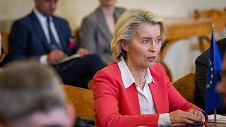Von der Leyen: Russland testet mit Drohnen im Baltikum EU-Sicherheit bei hybriden Bedrohungen