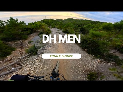 DH Men uomini ⚫️ Finale Ligure Italy 🇮🇹 Trail Review ganze Strecke Full Run POV RAW