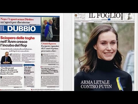 Prime pagine dei giornali di oggi 14 maggio 2022. Rassegna stampa. Quotidiani nazionali italiani