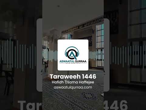 Hafidh Usama Haffejee - Masjid Aaisha Erasmia