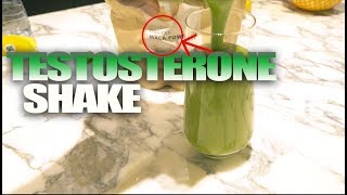 Testosterone Boosting Vegan Protein Smoothie | Simple Recipe