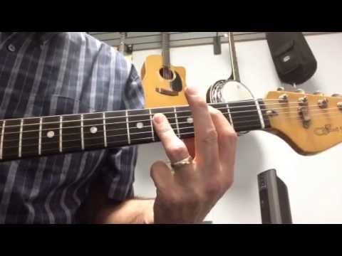 The 1, 4, 5, progression in every key.