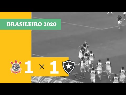 Gol do Botafogo! Bruno Nazário surpreende em falta e empata o jogo