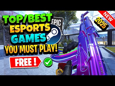Top 15 FREE Competitive/Esports Games in 2025 (FPS, MOBA, Battle Royale & More)