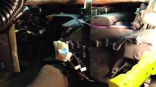 NO HEAT: Ford Taurus Heater Core Removal
