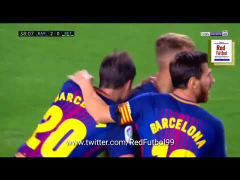 FC Barcelona 2-0 Real Betis Resumen Jornada 1 La Liga 2017-18