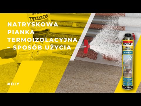 Natryskowa pianka termoizolacyjna w sprayu 🏠 Docieplanie pianką natryskową