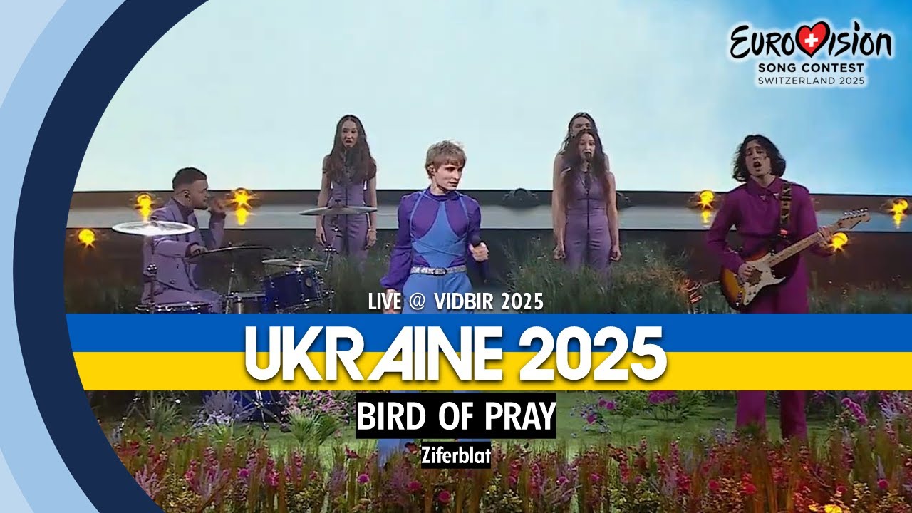 BIRD OF PRAY - ZIFERBLAT (UKRAINE EUROVISION SONG CONTEST 2025) - LIVE @ VIDBIR 2025 - YouTube