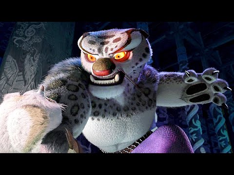Masters VS Warriors: All the Best FIGHTS in KUNG FU PANDA 💛⚡ 4K