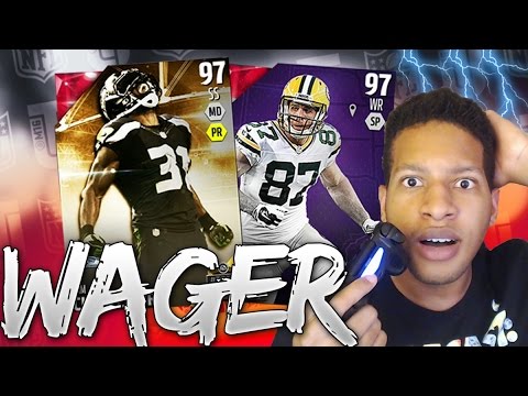 RANDOM CARD DRAFT CHAMPIONS WAGER! - 3 LEGEND ROUNDS - Madden 16 Draft Champions