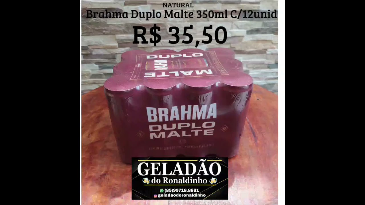 Brahma Duplo Malte Lata 350ml