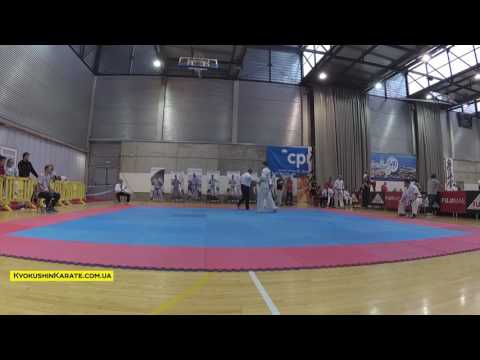 WKB European Cup 2017 Меженский Андрей (второй бой)