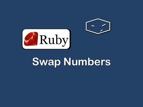 swap numbers in ruby