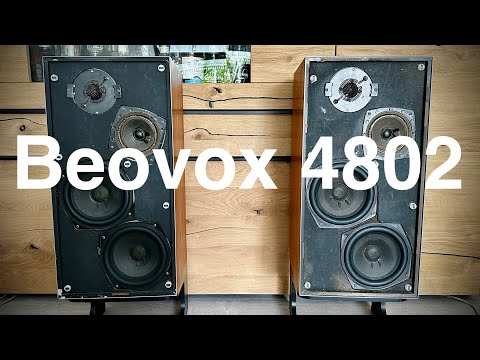 Bang & Olufsen Beovox 4802 Das Meisterstück Speakers Demo