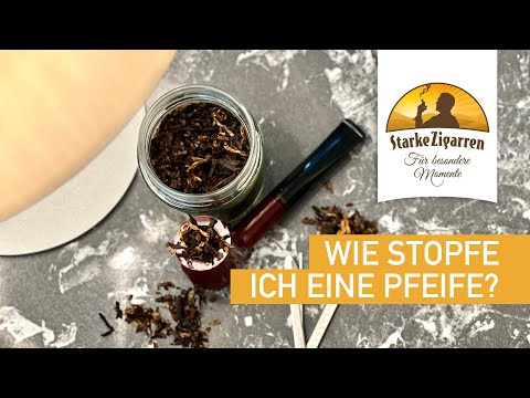 Wie stopfe ich eine Pfeife?
