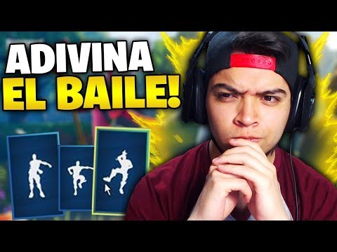 ADIVINA EL BAILE DE FORTNITE SOLO POR LA MUSICA