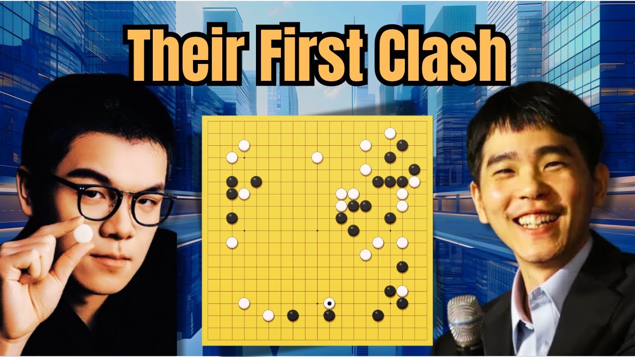 When Legends First Clashed [Lee Sedol VS Ke Jie First Game Ever] Full Game English Commentary!