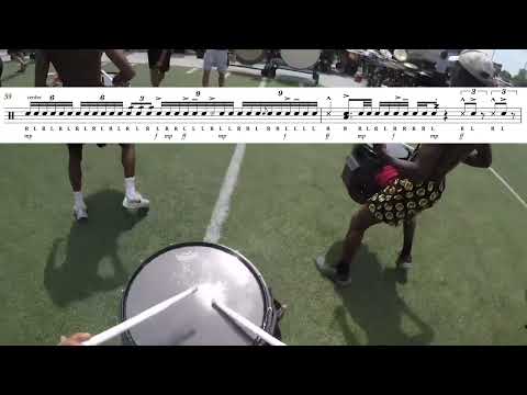 2022 BOSTON CRUSADERS SNARES - "SNAKE" (LEARN THE BEATS)