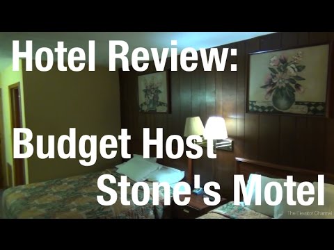 Hotel Review - 1960s Throwback at the Budget Host Stone's Motel, Dale IN