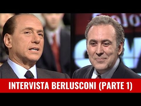 Intervista a Silvio Berlusconi da Santoro a Tempo reale 1995 (Parte 1)