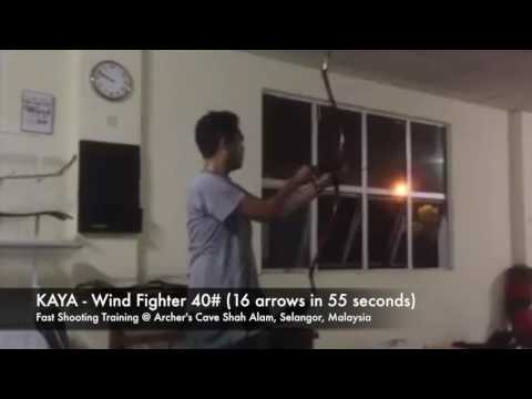 KAYA KTB - Wind Fighter 40# Fast Shooting Training