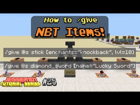 How to /give NBT Items in Minecraft (Bedrock Edition) 1.16+ - Tutorial Series #025