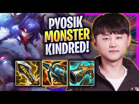 PYOSIK IS A MONSTER WITH KINDRED! - KT Pyosik Plays Kindred JUNGLE vs Graves! | Season 2024