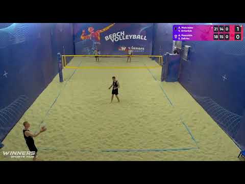 12:15 A.Matvieiev / V.Antoniuk  - A.Pasazhin / S.Zalizko | Winners Beach Volleyball