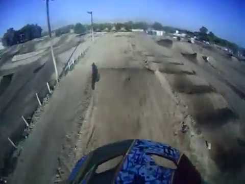 Nathan Downs #216 milestone SX track warm up