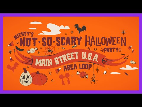 Mickey's Not-So-Scary Halloween Party Main Street Area Loop - Magic Kingdom