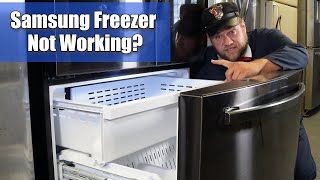 Samsung Refrigerator Freezer Not Working or Won't Cool Enough - Ideas to Test and Fix