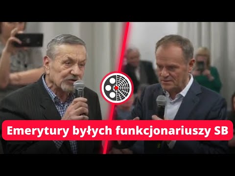 Donald Tusk: Emerytury byłych funkcjonariuszy SB to niesprawiedliwość