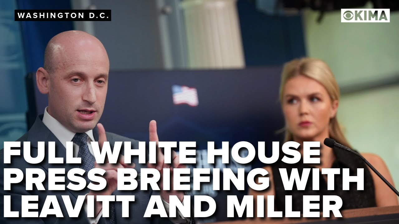 Full White House Press Briefing with Karoline Leavitt and Stephen Miller