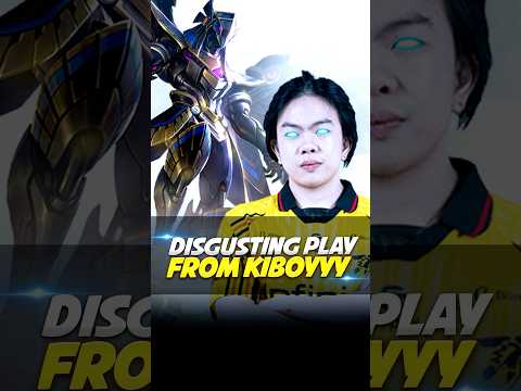 Disgusting Kiboy Kaja FAKE #mlbb #mobilelegendsbangbang #mlbbcr8torparty #shorts