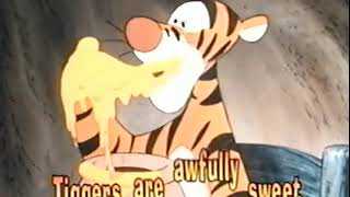 Winnie the Pooh The Wonderful Thing About Tiggers Sing Along Song