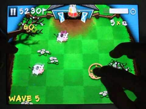 Cows vs Aliens iPhone iPad Review - IpadVibe.com