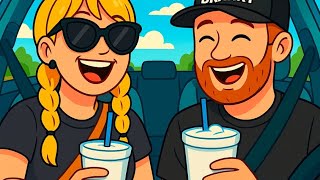 Getting drive through Daiquiris from Eskimo Hut for the first time!  🛖😍🍸  #eskimohut