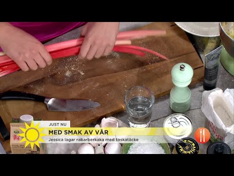 Jessica Frej lagar mat med smak av vår - Nyhetsmorgon (TV4)