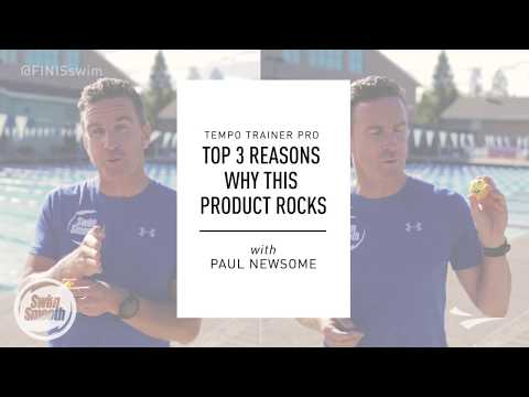 FINIS & SWIM SMOOTH | Paul Newsome's Top 3 Reasons For Using The Tempo Trainer Pro