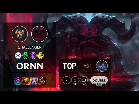 Ornn Top vs Sylas - KR Challenger Patch 11.7
