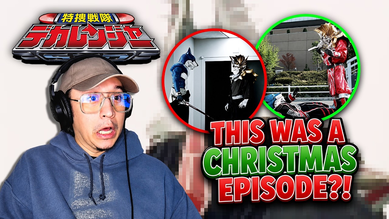 SHIRTLESS DOGGIE KRUGER ON CHRISTMAS?! (Tokusou Sentai Dekaranger)