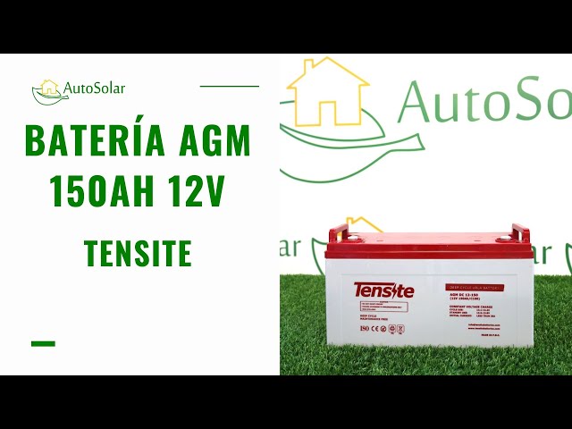 Batería AGM 12V 150Ah Tensite