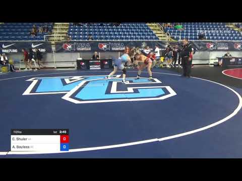 112 Lbs Round Of 64 - Charlize Shuler, Virginia Vs Ava Bayless, Pennsylvania 7b3f