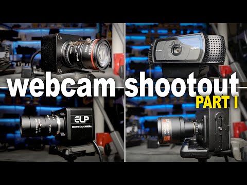 Web Cam Shootout!! Comparing 4 different webcams.