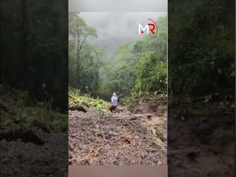 🚨 Camión cayó a un abismo en la vía Mocoa – San Francisco, Putumayo