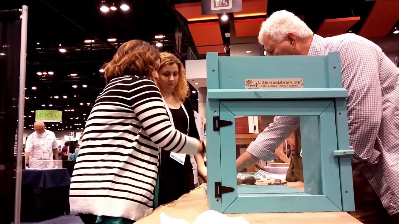 Watch a Team Build a Little Free Library