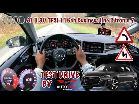 2020 Audi A1 30 TFSI 116 hp S tronic - POV Test Drive 4K