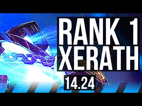 XERATH vs JAYCE (MID) | Rank 1 Xerath, Rank 3, 9/1/7, Legendary | JP Challenger | 14.24