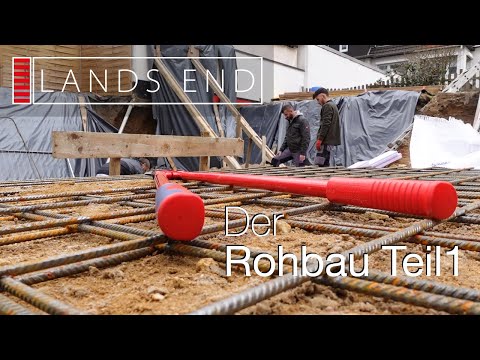 #8 | Der Rohbau Teil 1 | Feinabmessung | Beton für den Pool | Wo kommen die Klos hin?